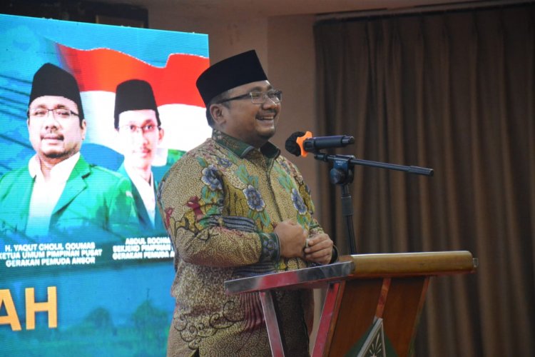 Kapolda Kepri Hadiri Rakerwil Pimpinan Wilayah GP Ansor Ke II Dan Launching Playbook Toleransi Sempenan Portal Ansor Hub