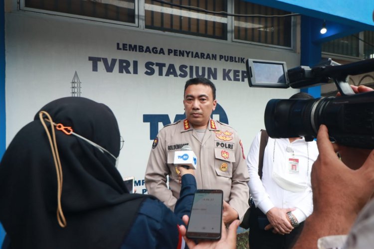 Kabid Humas Polda Kepri Lakukan Dialog Interaktif Di TVRI Tanjung Pinang