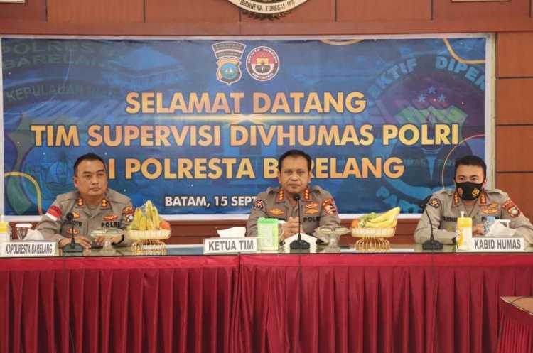 Supervisi Fungsi Teknis Kehumasan Oleh Divisi Humas Polri