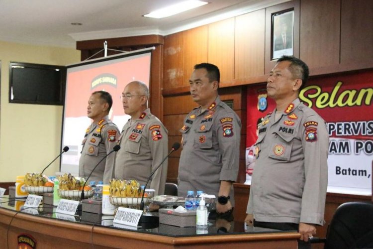 Polresta Barelang Terima Kunjungan Supervisi dan Asistensi Korpsabhara Baharkam Polri