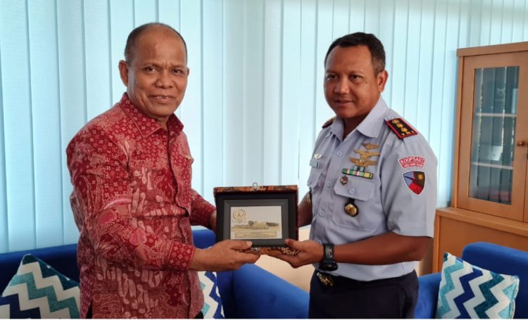 Danlanud Hang Nadim Terima Kunjungan Anggota Komisi I DPR RI