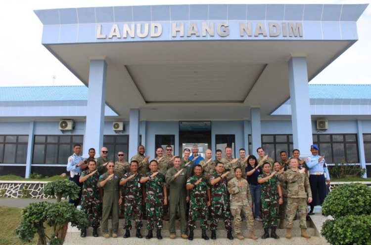 Danlanud Hang Nadim Terima Kunjungan Tim PDSS