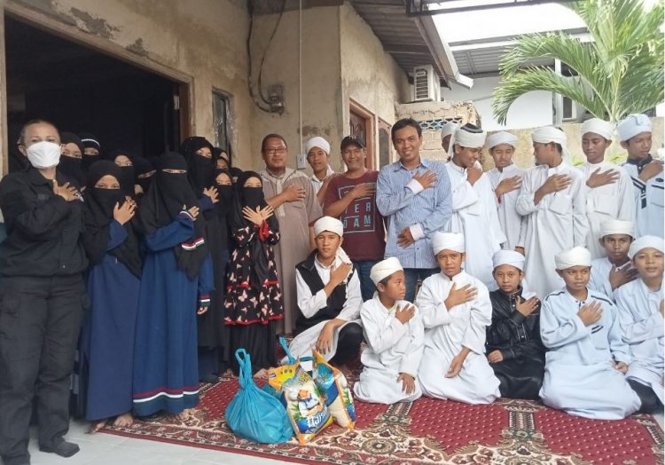 Wartawan Mitra Polri Adakan Bansos ke Pondok Pesantren Tahfidz Ihsanul Qur'an