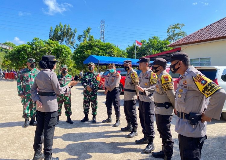 Tingkatkan Sinergitas dan Silaturahmi Kamtibmas, Polsek Sei Beduk Laksanakan Apel Gabungan dan Patroli Bersama Dengan TNI