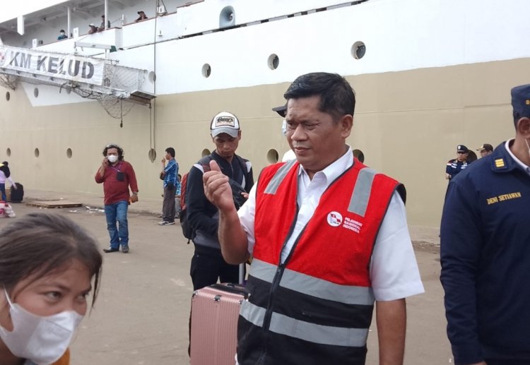 Agus Kacap Pelni Batam terus memonitor Arus mudik NATARU