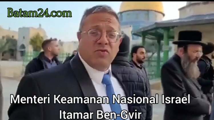 Menteri Keamanan Nasional Israel Mengunjungi Yerusalem, Picu Kecaman Internasional