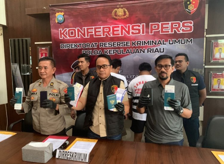 Dit Reskrimum Polda Kepri Berhasil Amankan Sindikat Pengiriman PMI Secara Ilegal