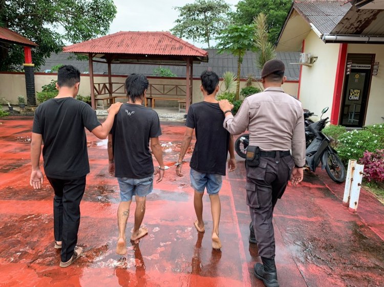 Nekat Bobol Kedai Makan, 2 Pemuda Diringkus Unit Reskrim Polsek Bintan Utara