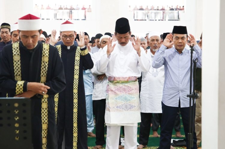 Salat Iduladha 1444 H, Ribuan Jemaah Padati Masjid Sultan Mahmud Riayat Syah