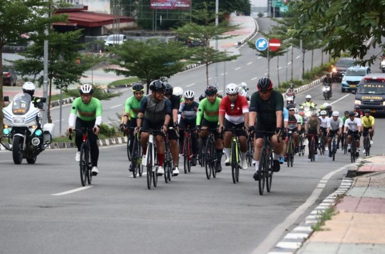 GOWES SEHAT POLDA KEPRI UNTUK MENYELAMATKAN BUMI