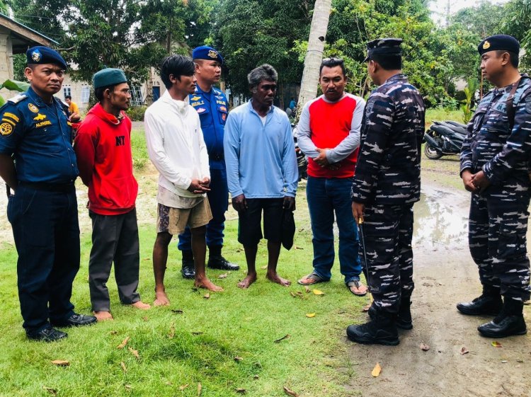 Tim Gabungan Berhasil Selamatkan Dua Nelayan Bintan yang Hanyut di Perairan Malaysia