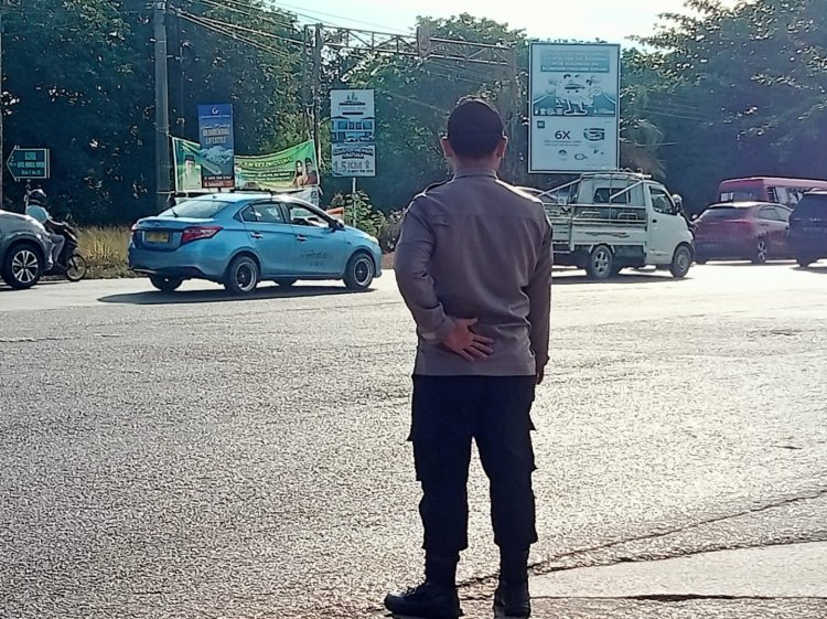 Strong Point di Wilayah Hukum Polsek Sagulung Berhasil Mengurai Kemacetan dan Cegah Kejahatan Jalanan