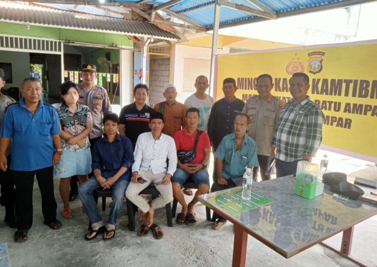 Minggu Kasih Kamtibmas di Komplek Tanjung Pantun, Kelurahan Sei Jodoh, Kecamatan Batu Ampar - Kota Batam