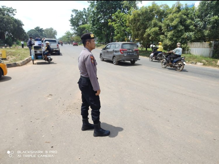 Kembali Strong Point Pagi oleh Polsek Batu Ampar