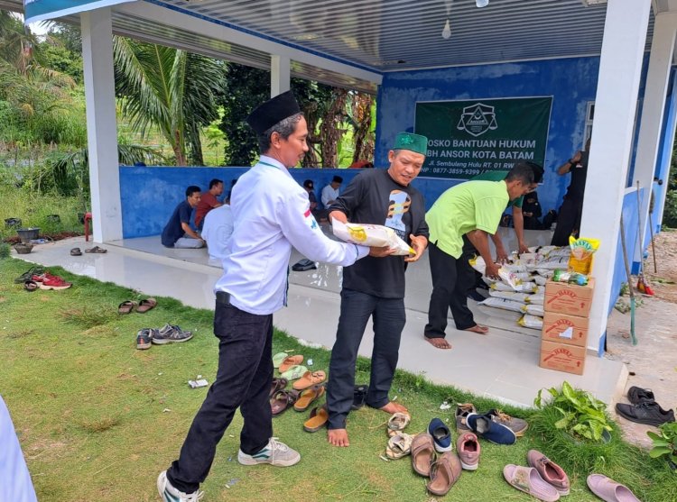 Lembaga Amil Zakat Infaq dan Shadaqah (LAZISNU)Kota Batam Pimpinan Cabang Nahdlatul Ulama (PCCNU) Kota Batam Kepulauan Riau , Silaturahmi Ke ketua Tanfidyah, MWCNU Galang