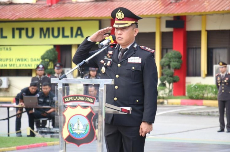 Polsek Sekupang menjadi petugas Upacara di Hari Kesaktian Pancasila