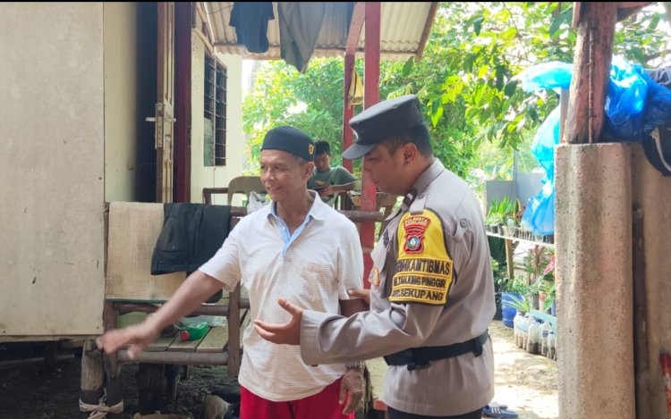 Bhabinkamtibmas Polsek Sekupang sampaikan agar mengawasi anak dalam beraktivitas