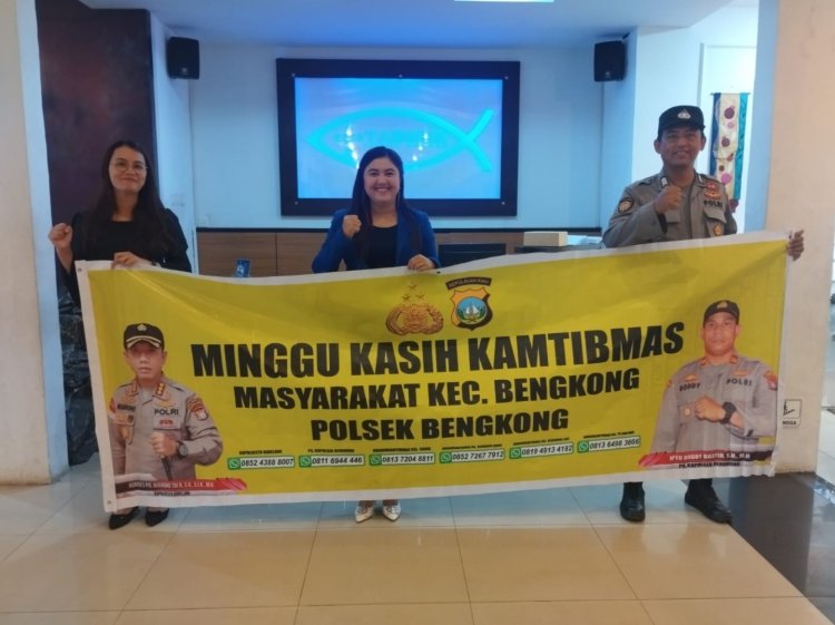 Berita Kegiatan Minggu Kasih Kamtibmas di Gereja GBI TABGHA Kel. Bengkong Laut, Kota Batam