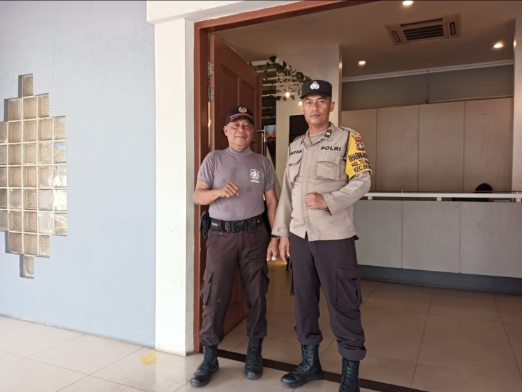 Batara Biru Polsek Bengkong Gencar Patroli ke Pemukiman Warga