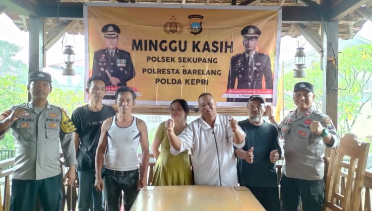 Polsek Sekupang adakan minggu kasih untuk mendengar langsung masukan dari warga Kecamatan Sekupang