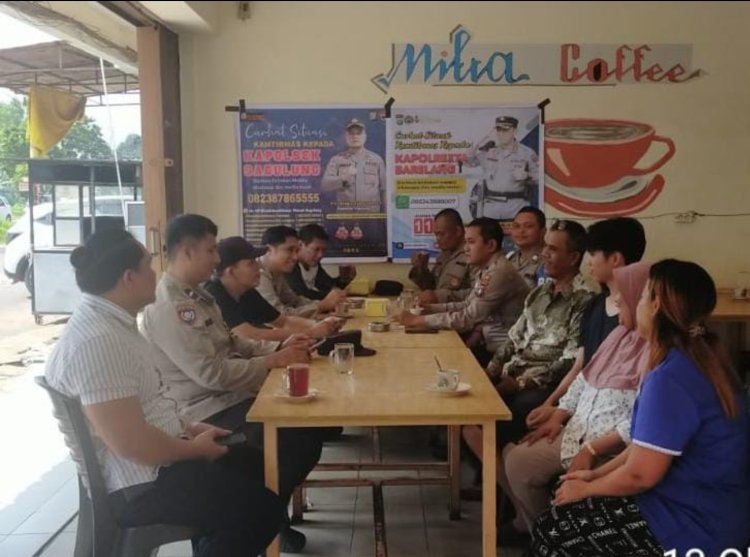 Polsek Sagulung Gencar Lakukan Dialog Terbuka dengan Warga, Perkuat Keamanan di Mitra Center