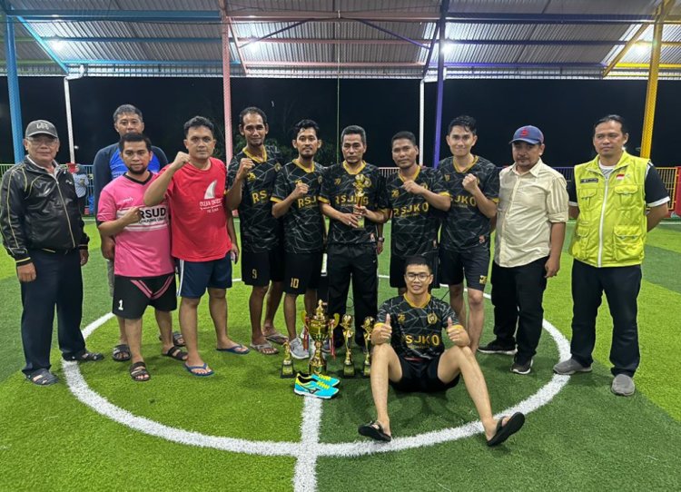 Tim Futsal RSJKO EHD Juara 3 Turnamen HKN Kepri 2023