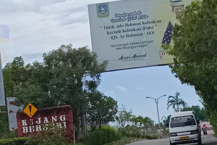 Kontroversi Papan Iklan di Bintan Memunculkan Keberatan dari PMII Tanjungpinang-Bintan