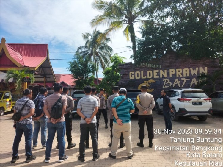 Kegiatan Apel Pengamanan Rakornis DPD Partai Golkar Bidang Pemenangan Pemilu Kota Batam Berjalan Lancar