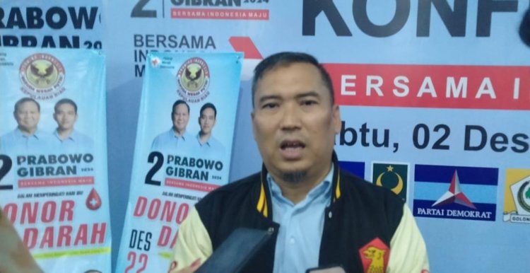 Nobar Meriah di Rumah TKD Prabowo-Gibran di Batam