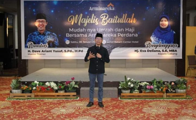 Wakil Wali Kota Batam, Amsakar Ahmad, Berikan Motivasi untuk Calon Jamaah Umroh Hafidz Al Qur'an