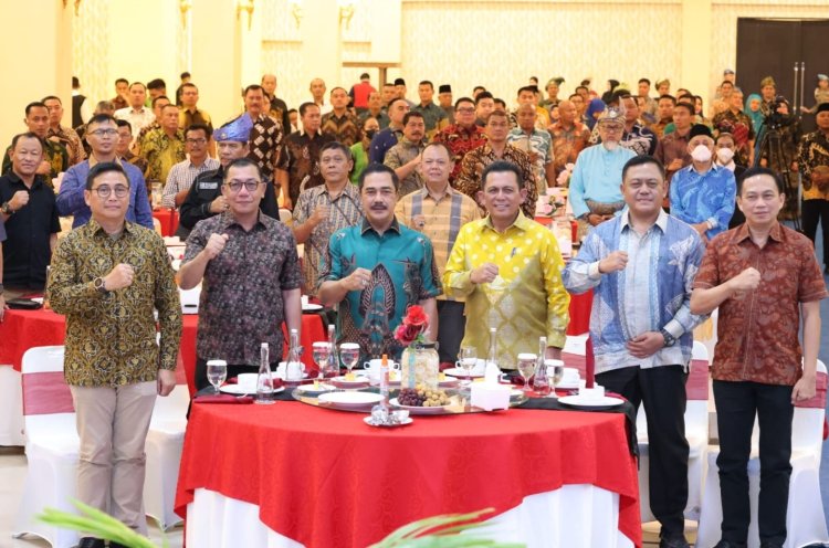 SILAHTURAHMI KEBANGSAAN POLRI PRESISI UNTUK NEGERI BERSAMA WAKAPOLRI, FKPD KEPRI DAN MASYARAKAT KEPRI