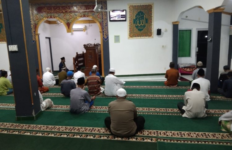 Subuh Keliling Personil Polsek Sagulung Dukung OMB