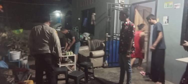 Patroli Cipkon Polsek Sungai Beduk, Cegah Aksi Kejahatan Dan Sampaikan Himbauan Kamtibmas