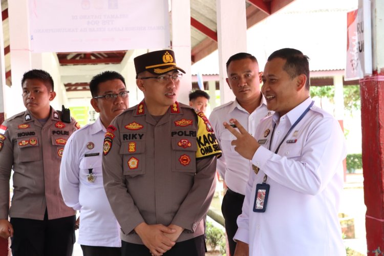 Kapolres Bintan Tinjau Langsung TPS yang Berada Di Lapas Kelas IIA TanjungPinang