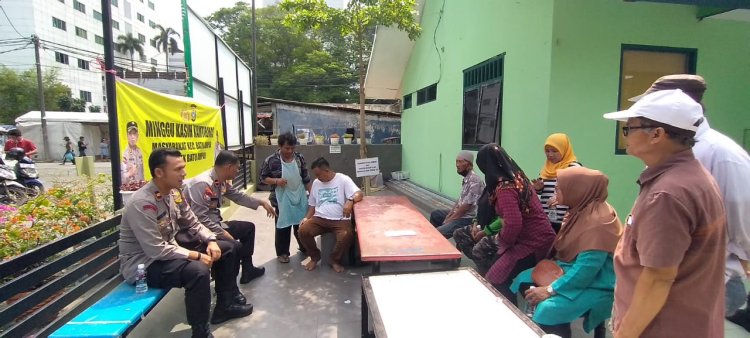 Minggu Kasih Kamtibmas bersama Warga  kelurahan Sei Jodoh Kec.Batu Ampar