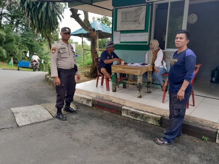 Batara Biru Polsek Sungai Beduk laksanakan patroli dan sambang dialogis berikan rasa aman, Cegah Tindak Kriminal