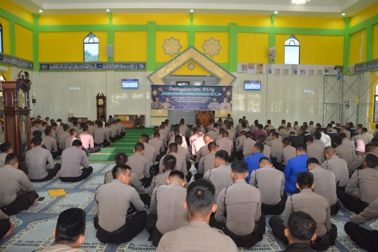 Polda Kepri gelar peringatan Isra' Mi'raj Nabi Muhammad SAW tahun 1445 H/ 2024 M