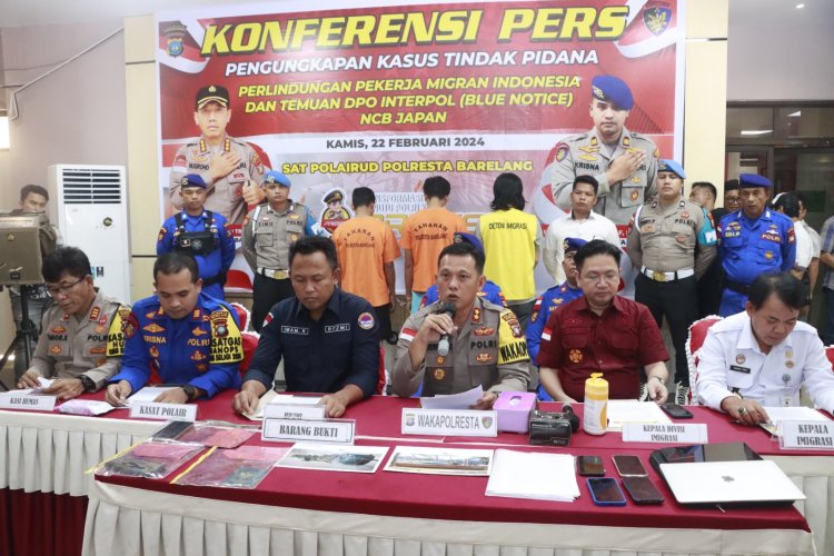 Polresta Barelang Mengungkap Kasus Penempatan Pekerja Migran Indonesia secara Ilegal dan Temuan DPO Interpol dari Jepang