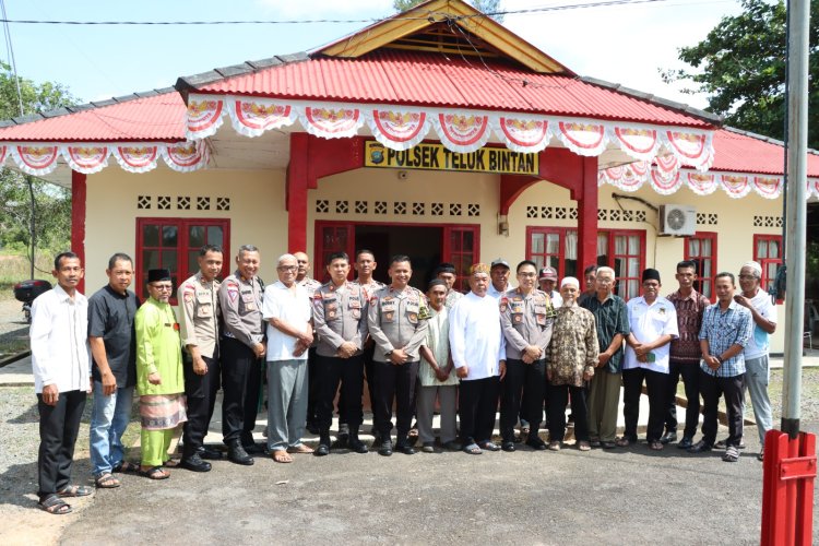 Jumat Curhat Kapolres Bintan Dengan Masyarakat Teluk Bintan