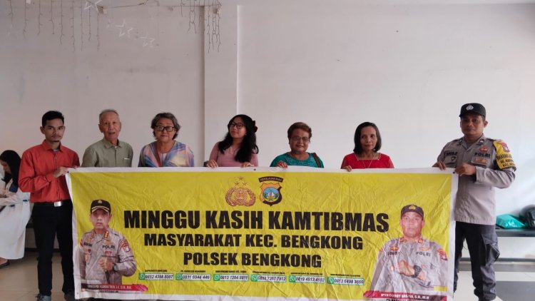 Kegiatan Minggu Kasih Kamtibmas Berlangsung Sukses di Gereja GBI TABGHA Kel. Bengkong Laut, Kota Batam