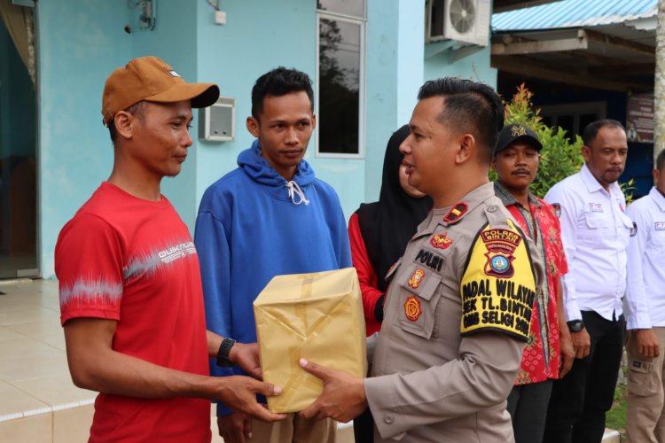 Sukses Melaksanakan Pemungutan Suara Polres Bintan Apresiasi Kepada Seluruh KPPS di Kabupaten Bintan