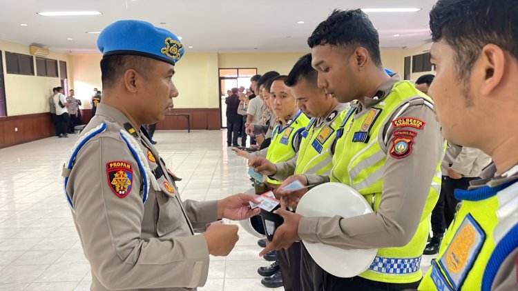 Divpropam Polri Gelar Gaktibplin dan Deteksi Dini Narkoba Terhadap Personil Polresta Barelang