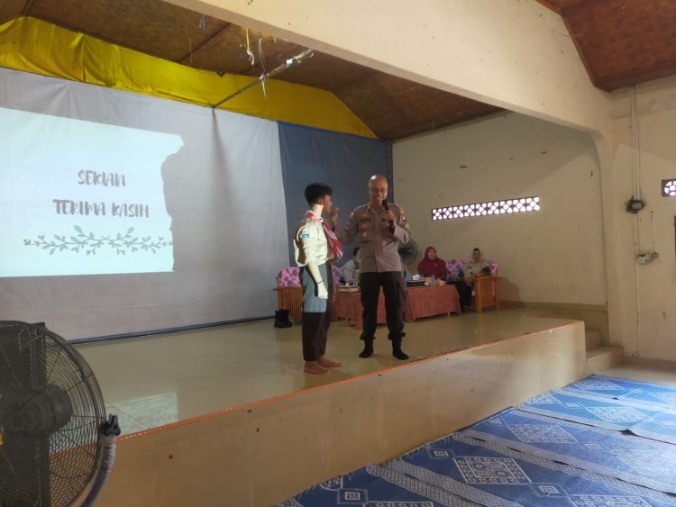 Satbinmas Polres karimun Sosialisasi Anti Bullying Dan Bahaya Narkoba Di Sekolah