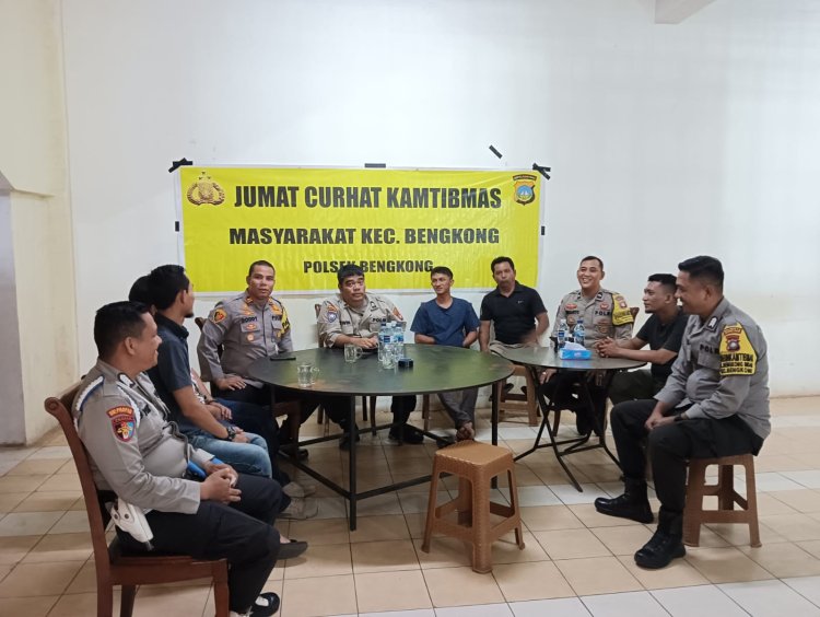 Kegiatan Jumat Curhat Kamtibmas Bersama Polsek Bengkong dan Pedagang Pasar Cheng Ho Berlangsung Sukses