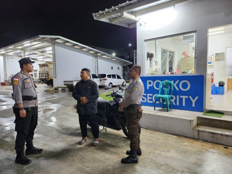 Patroli Cipkon Polsek Sungai Beduk, Cegah Aksi Kejahatan Dan Sampaikan Himbauan Kamtibmas