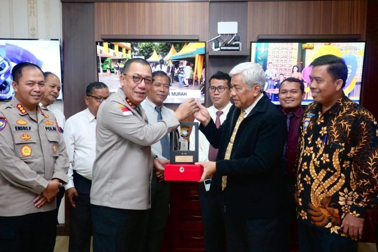 KAPOLDA KEPRI TERIMA AUDIENSI DARI BADAN KERJASAMA ANTAR GEREJA (BKAG) KOTA BATAM