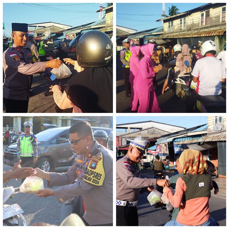 Ramadhan Penuh Berkah, Polres Bintan Buka Dapur Umum Saat Berbuka Bersama Masyarakat dan Anak Yatim Piatu