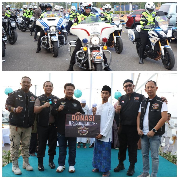 KAPOLDA KEPRI SAFARI RAMADHAN BERSAMA HDCI KOTA BATAM