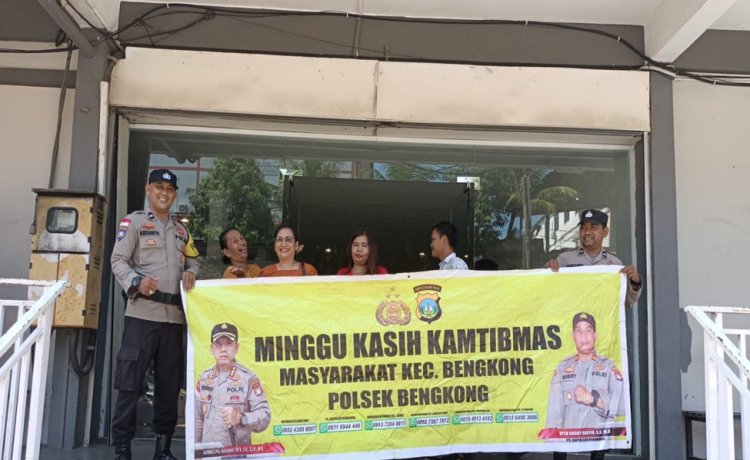 Minggu Kasih Kamtibmas Bersama Polsek Bengkong di Gereja GBI Tabgha Bengkong Laut