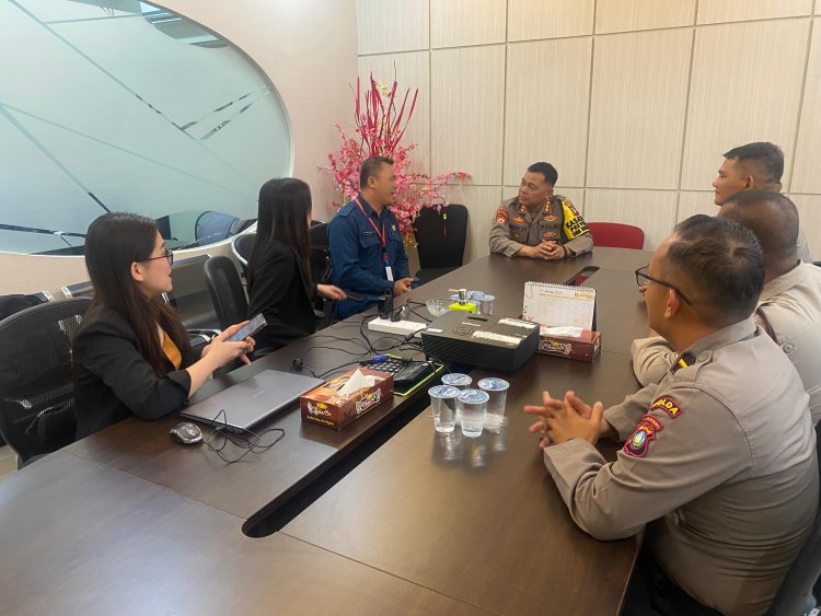 DIRPAMOBVIT POLDA KEPULAUAN RIAU LAKSANAKAN PATROLI DAN SAMBANG KE BPR KINTAMAS BATAM